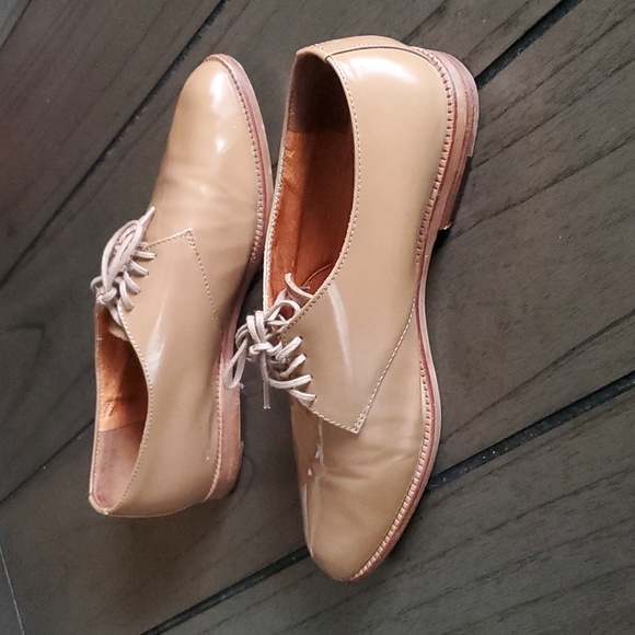 Madewell The Bobbie Oxford, Tan, 7.5 - Picture 1 of 11